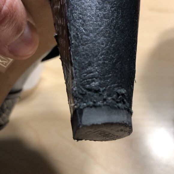 TARYN ROSE BOOT, NAPA LEATHER & FAUX REPTILE  SZ 6.5 - Picture 7 of 9